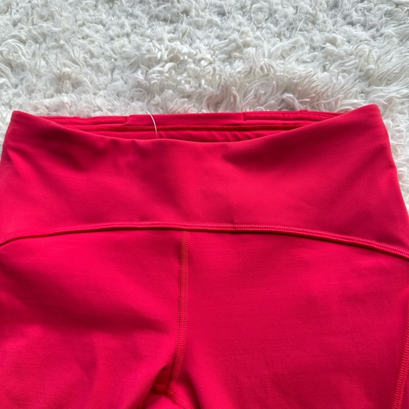Lululemon Women's Sun Runner Crop Fuchsia Pink Leggings Size 4 - Picture 5 of 15